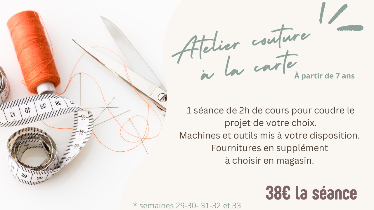 atelier couture à la carte granville